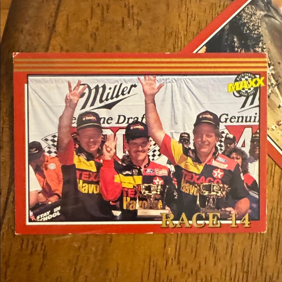 Vintage Racing Trading Cards Set - Picture 3 of 5